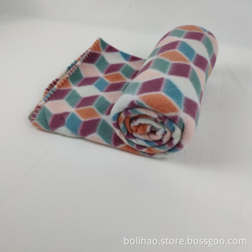 recycle printed polar fleece for blanket